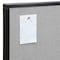 Global Industrial 48-1/4W x 60H Office Partition Panel, Gray 238637GY - alternate 2